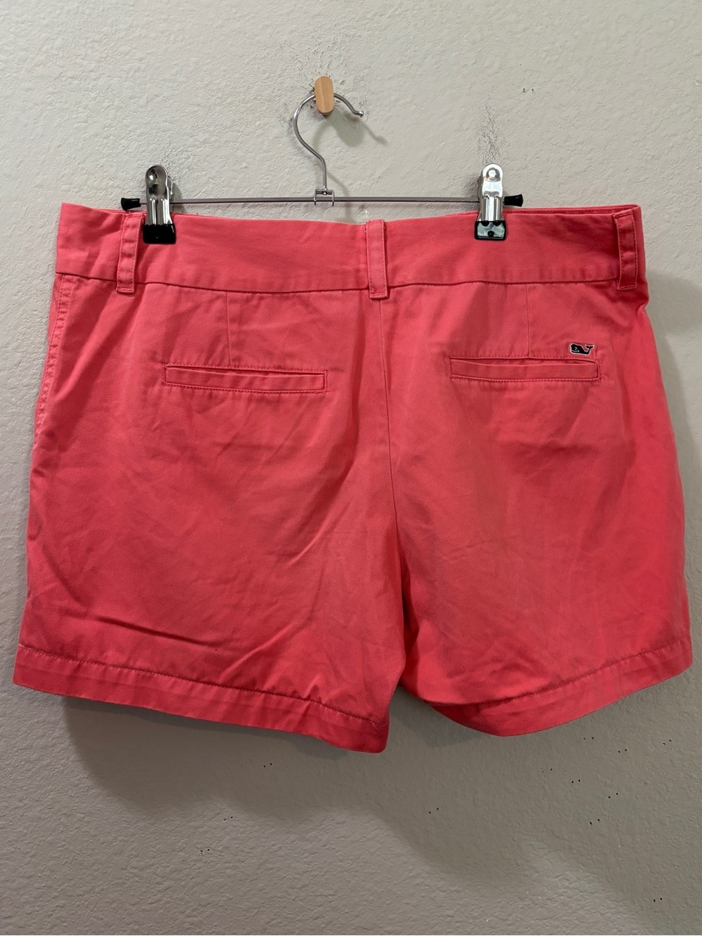 Vineyard Vines Women’s Coral Chino Shorts Size 8 - Picture 2 of 5